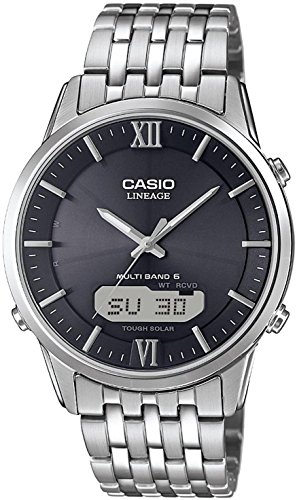 Casio Herren-Armbanduhr Wave Ceptor Analog Digital Quarz Edelstahl LCW-M180D-1AER Casio Herren-Armbanduhr Wave Ceptor Analog Digital Quarz Edelstahl LCW-M180D-1AER