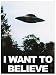 Produktbild FABTEE Poster - I Want To Believe / 250g Papier hochwertiger Qualitätsdruck / im A0, A1, A2 und A3 Format