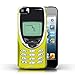 Produktbild Stuff4 Hülle / Hülle für Apple iPhone 5/5S / Gelbes Nokia 8210 Muster / Vintage Handys Kollektion