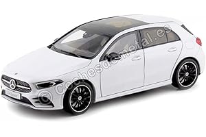 COCHESDEMETAL Compatible con 2018 Mercedes-Benz A-Class W176 Digital White 1:18 Dealer Edition B66960429