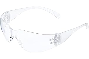 3M Virtua Safety Glasses, Anti-Scratch, Clear Lens, 71500-00001