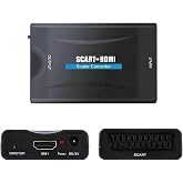 Microcase SCART to HDMI Converter Adapter Black - AL2621