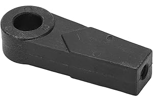 Keenso Outboard Motor Throttle Cable End, 6E5-48344-00, Black, ABS, Nylon, 300 Horsepower, Transom Mount, Remote Control, 1984-2012, Outboard Motor Shift Throttle