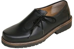 Almsach Herren Haferlschuh Rindnappaleder schwarz 'Hans', schwarz, 39