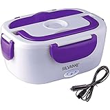 Fiambrera tartera electrica multifunción mechero coche 12v calentador comida