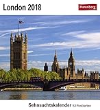 London - Kalender 2018: Sehnsuchtskalender, 53 Postkarten by 