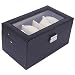 UberLyfe Black Double Level Watch Case cum Organizer for 8 Watches (WC-000982-BK2L_01) RS.1750.00
