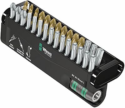 Wera 05057433001 Embout-Check Bois 1 30 pièces