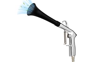 ANOMM Pistolet do czyszczenia samochodów, pistolet do dmuchania powietrza | pistolet do czyszczenia wnętrza, pistolet do dmuchania powietrza o wysokiej ciśnieniu i sprężonym suchym powietrzu