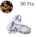 Produktbild teepao 50/lot LED Flash Ball Lampe Luminous Bullets Wasserdicht Ballon Lange Standby-Zeit für Papier Laterne Ballon Licht Home Party Geburtstag Hochzeit Festival Dekoration