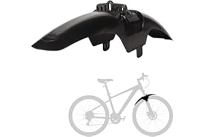 Mudhugger Long Evo Bolt-On Front Mud Guard for 27.5"-29" Full Suspension Mountain Bike, L515mm x W90mm, Fixings and Tools Included