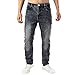 Produktbild Herren-Jeanshosen, Mode Männer Casual Herbst Denim Baumwolle gerades Loch Hose Jeans Hose