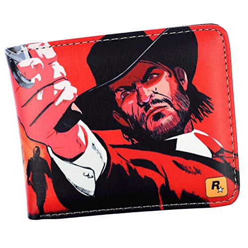 Preisvergleich Produktbild SWVV Game Red Dead Redemption 2 Geldbörse für Herren mit Münzfach