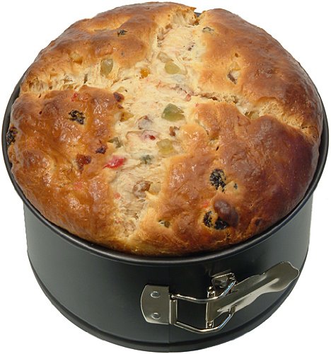 Zenker Panettone Backform,Springform mit Antihaftbeschichtung, Form in schwarz für kleine Kuchen (Kuchenform: ca.Ø185×100 mm), Menge: 1 Stück - 3