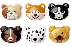 KIKKERLAND - Pinzas con forma de perritos, 1 EA