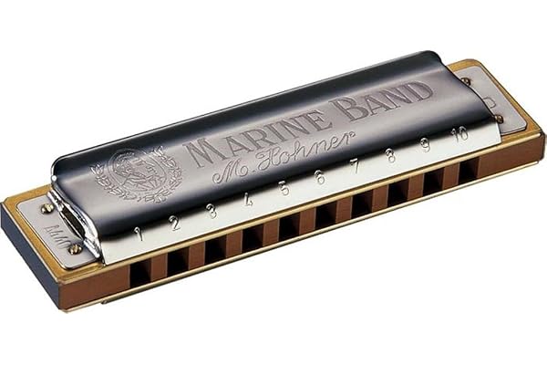 HOHNER - 1896/20 Harmonica marine band 10 tr en RE