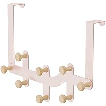 Türhakenleiste Mit 7 Haken – Garderobe Zum Aufhängen Ohne Bohren Für Tür, Flur & Küche