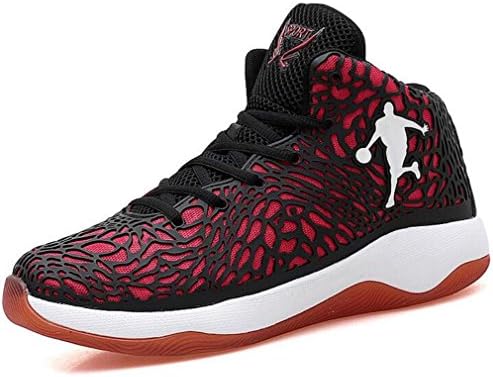 HappyBeauty Men's Fitness Shoes Wear-resisting Non-slip Lace-up Fashion Sneakers Lightweight Running Outdoor Basketball Sport Shoes , UK7.5