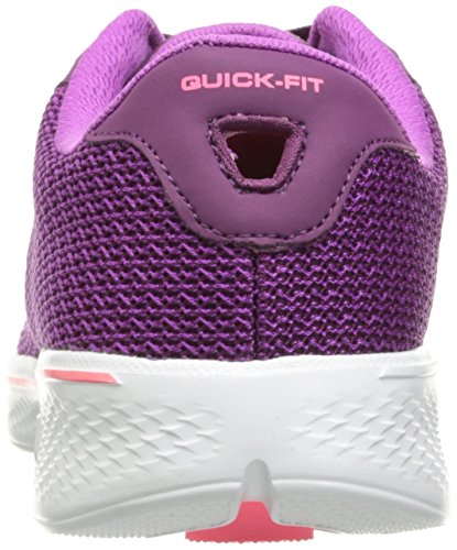 Skechers Go Walk 4-Glorify, Zapatillas para Mujer, Morado (Prpk), 36 EU