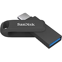 SanDisk 64GB Ultra Dual Drive Go Unità flash USB Type-C con connettori USB reversibili di Tipo C e Tipo A, per smartphone, ta