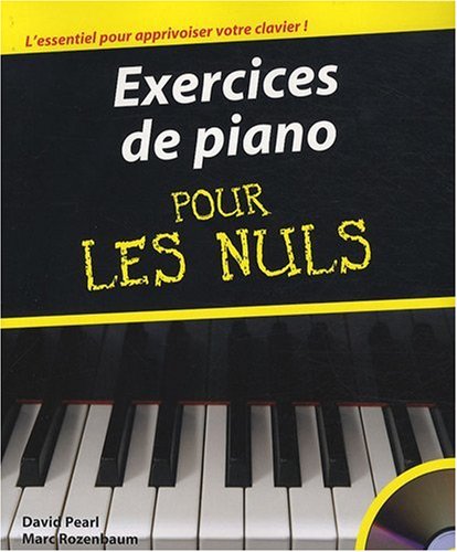 couverture de : Exercices de piano pour les nuls