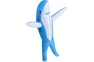 RHESHIN Costume gonflable de requin pour adulte -Halloween Gonflable Adulte Costume Requin pour Halloween cosplay fête
