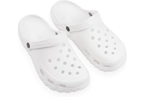 CHILLIFE Zuecos Sanitarios Hombre, Zapatos de Trabajo, Hospital, Jardín, Cocina, Playa, Ligeros, Eva, Fabricado en Portugal