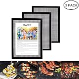 【PROPÓSITO MÚLTIPLE】 Adecuado para cualquier barbacoa, también adecuado para carbón, porcelana, madera e incluso barbacoa de infrarrojos. También se pueden cortar en una parrilla o en un horno especial para usted. Se utiliza para cocinar carne, verduras, pescado, camarones, pizza, incluso panqueques, tocino y huevos horneados. Ideal para acampar o barbacoa en el salón