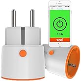 Sone Smart One Zigbee Steckdose 3680W 16A mit Strommessung – Smart Plug EU Stecker – Tuya Smart Life kompatibel – Alexa Googl
