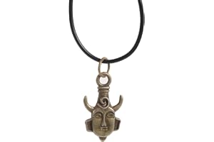 Ludom Summersha supernatural antik brons dean winchesters skydd amulett, konstläder halsband, hänge