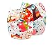 iZiv(TM) Newborn Organic Infant Waterproof/Adjustable/Reusable/Washable Pocket Cloth Diaper Fit Babies 0-3 Years(Owl)