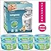 Sangenic, Starter Set Nappy Bin MK4 Hygiene Plus, Includes 7 Cartridges