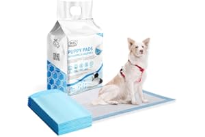 SMELL & SMILE Empapadores Desechables Perros Gatos Toallitas de Entrenamiento para Mascotas empapadores para Perros (40*50cm 25PC)