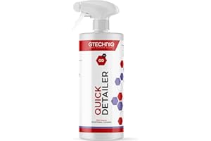 Gtechniq Quick Detailer Spray Car Polish Removes Fingerprints and Watermarks, Detailing Spray Suitable for Bodywork 1L, Car Accessories for Car Detailing Kit