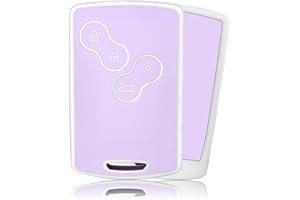 OFFCURVE Car Key Cover Car Key Case Key Fob Cover Car Key Protector 4 buttons Compatible with Renault Clio Scenic Megane Duster Sandero Captur Twingo Koleos Espace Fluence Kadjar Kangoo Laguna