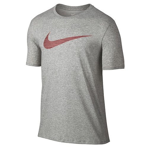 Nike DF M NK Dry Tee Swoosh HTR T-Shirt, Herren