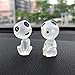 Produktbild kgftdk Auto Armaturenbrett Dekoration Auto Ornament 2 Teile/Satz Nette Dekoration Leuchtende Baum Elfen Puppe Für Prinzessin Mononoke Auto Interior Armaturenbrett Waldgeist Spielzeug
