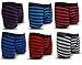 Produktbild Gestreifte Kato Designer-Boxershorts für Herren mit bequemer Passform, 6 Stück Gr. Large, multi