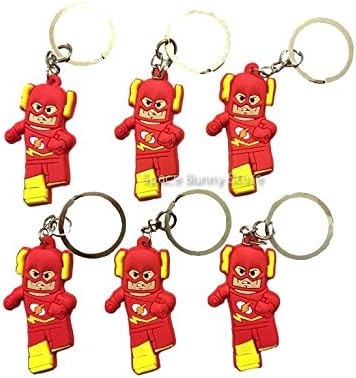 Lego Movie Flash 24 Piece Keychain / Party Bag / Favour / Keyring / Bag Charms