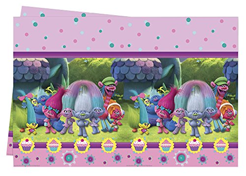 Procos 10111787B – Kinderpartyset DreamWorks Trolls, 49 teilig - 5