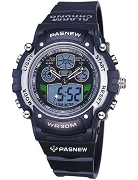 Student watch boy wasserdichte nachtlicht multifunktion elektronisches doppel-display-D