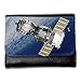 Produktbild Portemonnaie Geldbörse Brieftasche // M00290199 Satelliten Sojus-Raumschiff // Medium Size Wallet