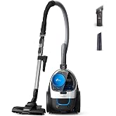 Philips FC9332 / 09 Aspiradora sin bolsa PowerPro Compact (900 W, volumen de polvo de 1,5 L, cepillo integrado) blanco | Aspi