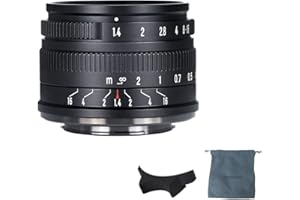 7artisans 35 mm F1.4 Mark II APS-C Ręczne ustawianie ostrości obiektyw stała duża przysłona kompatybilna z aparatami Olympus i Panasonic MFT M4/3