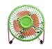 Produktbild Miaoge Flüsterleises Eisen Mini Lüfter usb Student Wohnheim Desktop kleiner Ventilator Farbe Kollision Farbe Lüfter 14*15cm