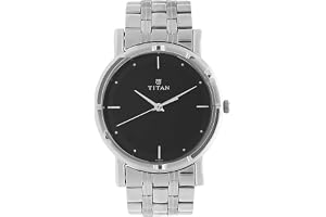 Titan Karishma Analog Black Dial Men's Watch -NM1639SM02 / NL1639SM02