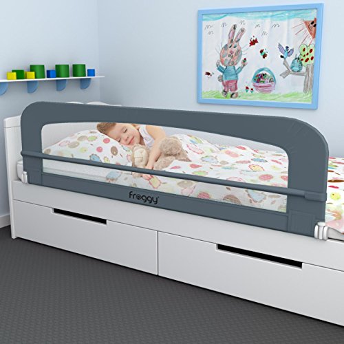 Bettgitter 100/120/150cm Bettschutzgitter Kinderbettgitter Babybettgitter Gitter Kinderbett Fallschutz Bett diverse Farben - 2