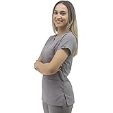 Onora Medikal Unisex Soft Likra Doktor Hemşire Forması,Tek &Uuml;st Scrubs