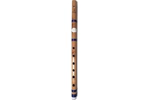 ERADIUS Beginners To Professional Indian Bamboo Flute Bansuri 14" Fipple Flute