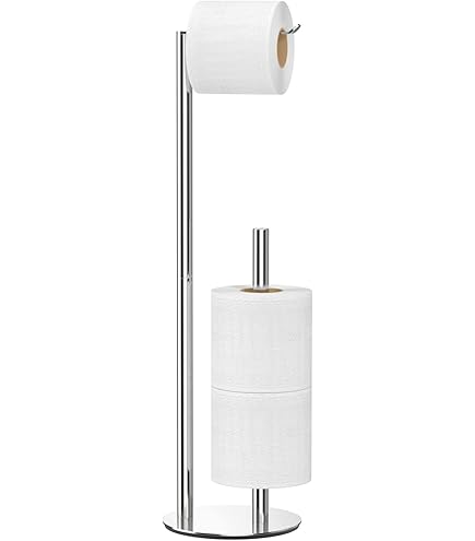 Steinberg 450 Porte-rouleau De Papier Toilette Avec Tablette, Noir Mat